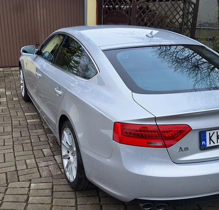 Audi A5 cena 71999 przebieg: 171505, rok produkcji 2013 z Kraków małe 92